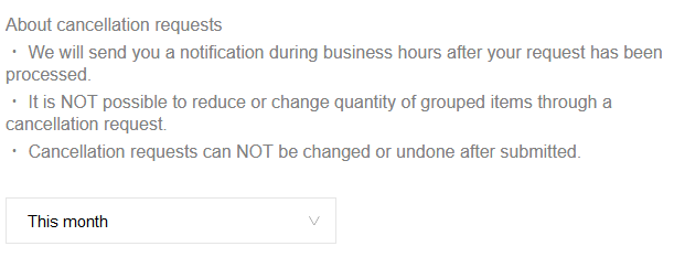 Order Cancellation Request: Have a 'Cancellation Requested' Order